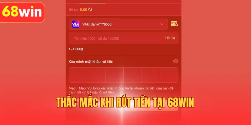 Thắc mắc khi rút tiền tại nền tảng